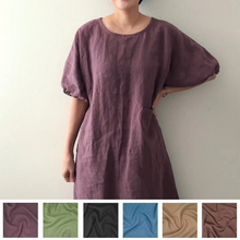 Charger l&#39;image dans la galerie, [HANDMADE] Infit Dress - Real Linen 6 Colours XL - 3XL
