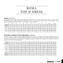 Load image into Gallery viewer, PDF Roma Top &amp; Dress Pattern - Sewing Therapy
