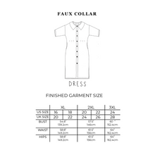 Charger l&#39;image dans la galerie, [CUSTOM] Faux Collar Shirt Dress
