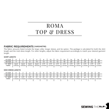 Load image into Gallery viewer, PDF Roma Top &amp; Dress Pattern - Sewing Therapy
