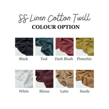 Load image into Gallery viewer, [HANDMADE] Roma Top - SS Linen Twill (8 Colours) XS - L
