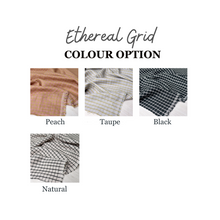 Load image into Gallery viewer, [HANDMADE] Infit Top - Grid Linen 4 Colour XL - 3XL
