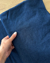 Load image into Gallery viewer, 1/2 Yard 6 Oz DENIM TWILL Cotton 100% - Navy 66" Wide
