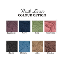 Load image into Gallery viewer, [HANDMADE] Roma Top - Real Linen (8 Colours) XS - L
