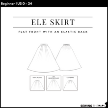 Load image into Gallery viewer, PDF Ele Skirt Pattern - Sewing Therapy
