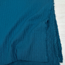 Load image into Gallery viewer, 1/2 Yard Diamond Quilted Cotton Jacquard - Bluestone 53&quot; Wide
