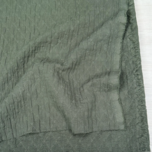 Load image into Gallery viewer, 1/2 Yard Diamond Quilted Cotton Jacquard - Khaki 53&quot; Wide
