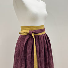 Load image into Gallery viewer, [HANDMADE] Linen Jacquard Hanbok Wrap Skirt - 8 Colours Available

