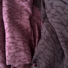 Load image into Gallery viewer, 1/2 Yard Terrazzo Linen Blend Jacquard - Plum 50" Wide
