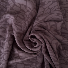 Load image into Gallery viewer, 1/2 Yard Terrazzo Linen Blend Jacquard - Espresso 50" Wide
