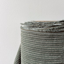 Charger l'image dans la galerie, 1/2 Yard Breezeway Stripe Linen - Verde 54" Wide
