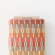 1/2 Yard Lucky Loom - Southwest Stripe in Saddle 44