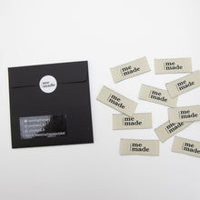 Charger l&#39;image dans la galerie, ME MADE Sewing Labels - THE BLACK from Sewing Therapy (10 Labels in each envelope)
