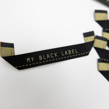 Charger l&#39;image dans la galerie, My Black Label Sewing Labels - THE BLACK from Sewing Therapy (10 Labels in each envelope)
