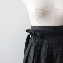 Load image into Gallery viewer, [HANDMADE] Heritage Glen Check Hanbok Wrap Skirt
