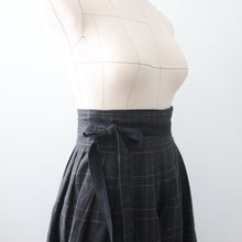 Load image into Gallery viewer, [HANDMADE] Heritage Glen Check Hanbok Wrap Skirt
