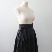 Load image into Gallery viewer, [HANDMADE] Heritage Glen Check Hanbok Wrap Skirt
