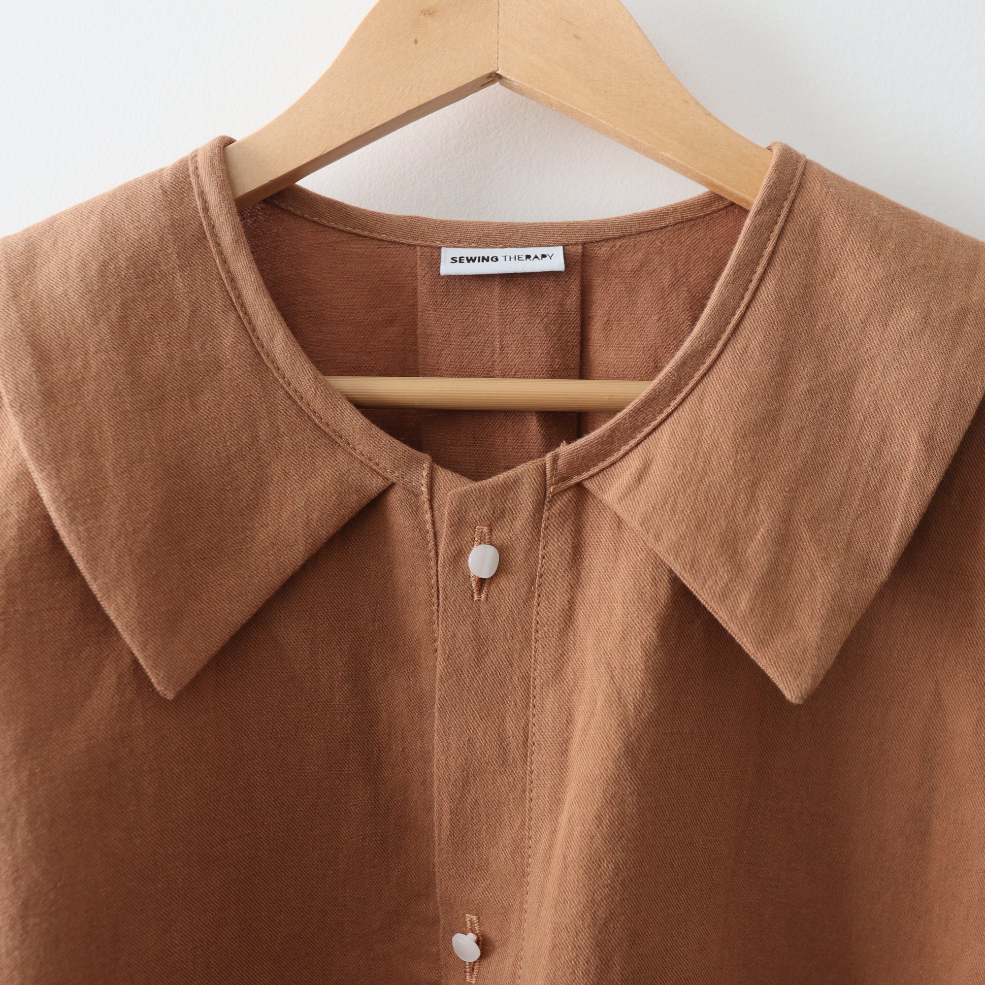 Linen Organic Cotton Twill - Suede Linen Organic Cotton Twill - Suede