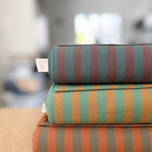 Charger l&#39;image dans la galerie, 1/2 Yard Sun Stripes Cotton in Monsoon 44&quot; Wide
