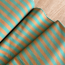 Charger l&#39;image dans la galerie, 1/2 Yard Sun Stripes Cotton in Palm 44&quot; Wide
