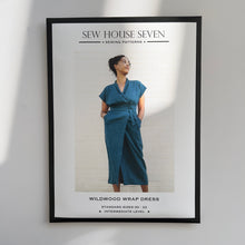 Charger l&#39;image dans la galerie, The Wildwood Wrap Dress  - Sew House Seven Sewing Pattern (Paper) - Size 00-22
