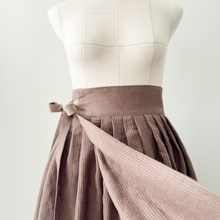 Load image into Gallery viewer, [HANDMADE] Ethereal Linen Hanbok Wrap Skirt - 7 Colours
