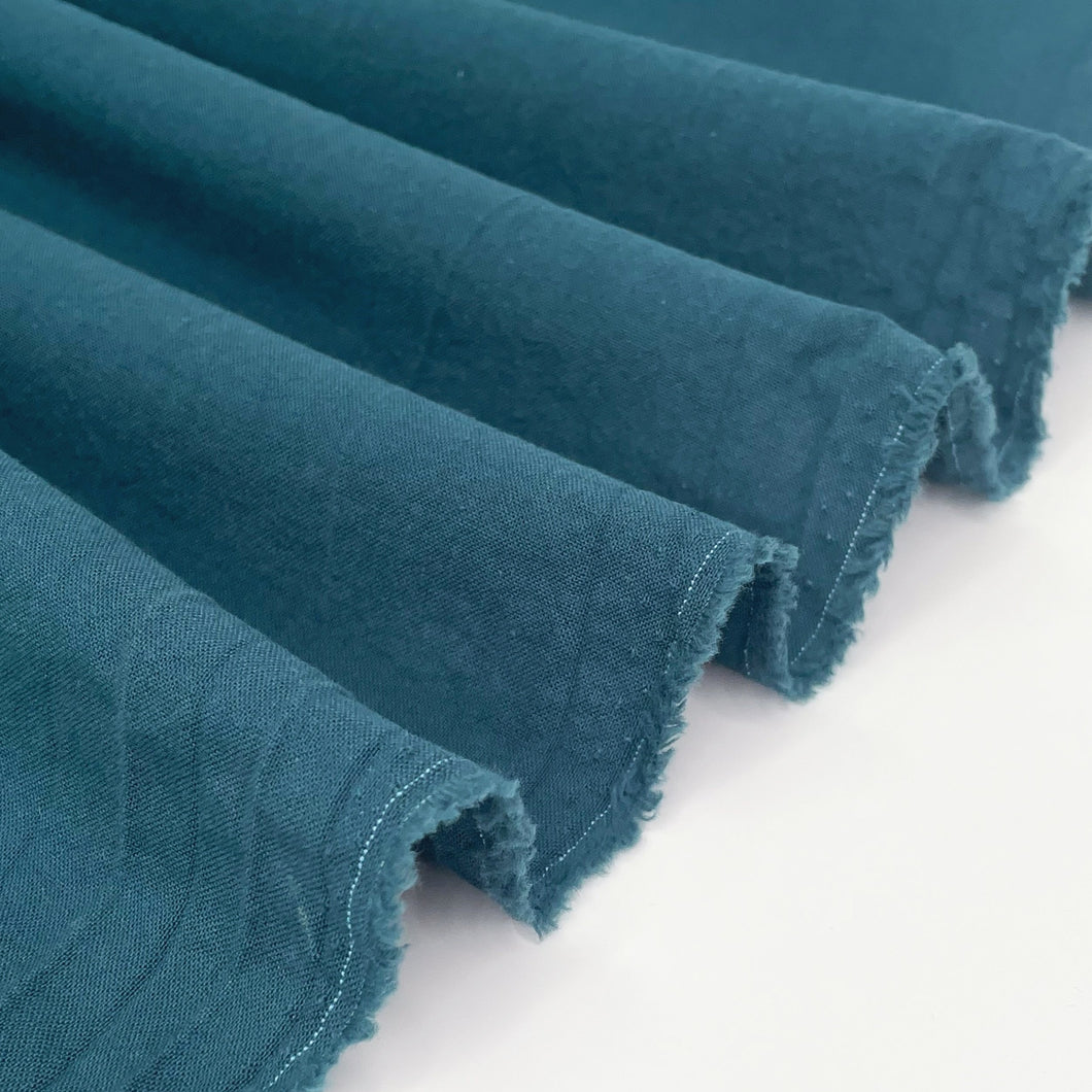 1/2 Yard Sand Wash Finish Cotton - 15 Ocean from Serene Collection 62