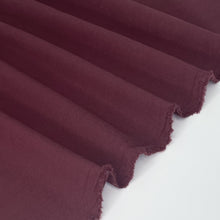 Charger l&#39;image dans la galerie, 1/2 Yard Sand Wash Finish Cotton - 11 Wine from Serene Collection 56&quot; Wide
