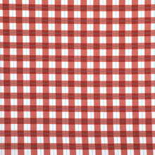 Charger l&#39;image dans la galerie, 1/2 Yard Red Check - Cotton Lawn 100% 62&quot; Wide
