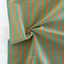 Charger l&#39;image dans la galerie, 1/2 Yard Sun Stripes Cotton in Palm 44&quot; Wide
