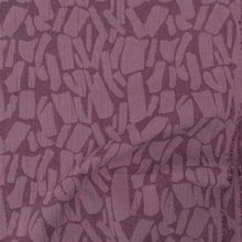 Load image into Gallery viewer, 1/2 Yard Terrazzo Linen Blend Jacquard - Plum 50" Wide
