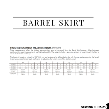 Load image into Gallery viewer, PDF Barrel Skirt Pattern - Sewing Therapy
