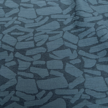 Load image into Gallery viewer, 1/2 Yard Terrazzo Linen Blend Jacquard - Ocean 50&quot; Wide
