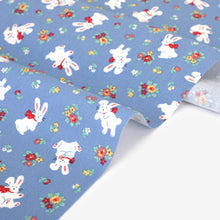 Load image into Gallery viewer, 10 Yard Bolt Sale - 100% Cotton Oxford Little Bunny 60" Wide : Dailylike Canada
