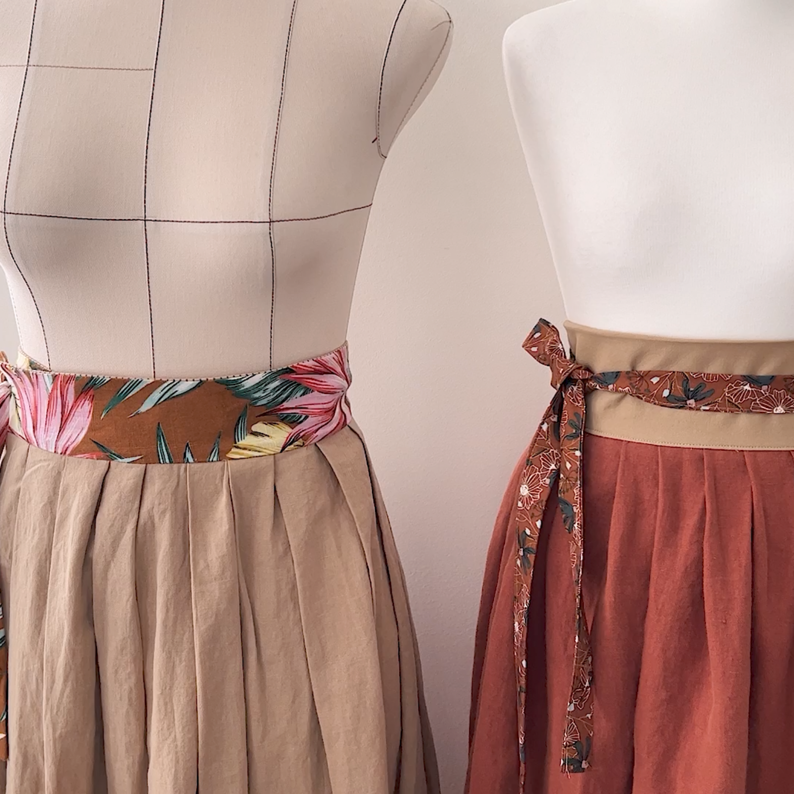 Denim wrap sales skirt instructions pdf