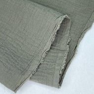 1/2 Yard Organic Cotton Double Gauze - Eucalyptus Cotton 100% 52