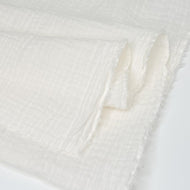 1/2 Yard Organic Cotton Double Gauze -Ivory Cotton 100% 52