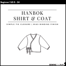 Load image into Gallery viewer, [NEW PATTERN SALE 35% OFF] PDF Hanbok Shirt and Coat Pattern - Sewing Therapy
