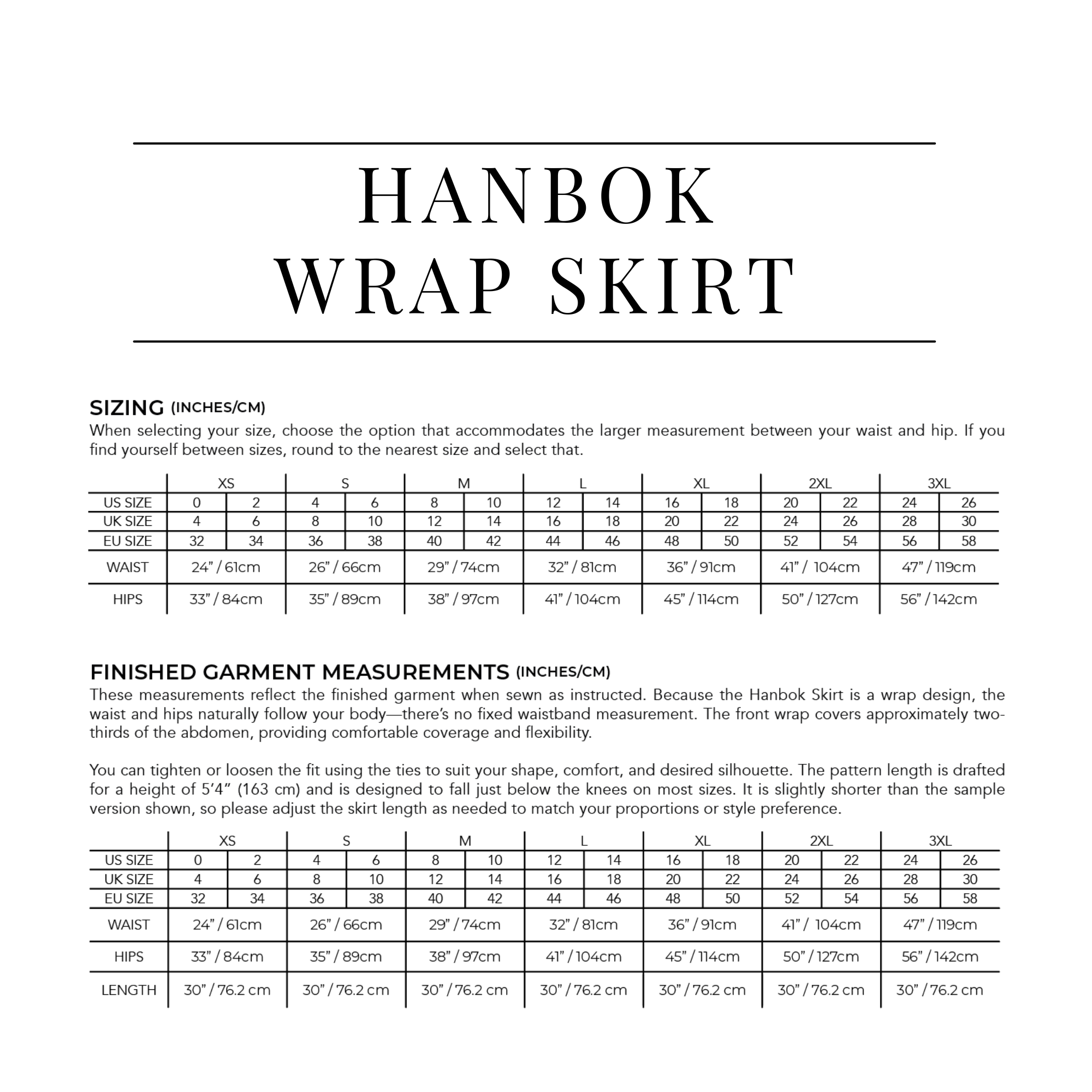 PDF Hanbok Wrap Skirt Pattern - Sewing Therapy – Two O Nine Fabric PDF Hanbok Wrap Skirt Pattern - Sewing Therapy – Two O Nine Fabric