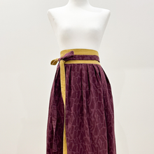 Load image into Gallery viewer, [HANDMADE] Linen Jacquard Hanbok Wrap Skirt - 8 Colours Available
