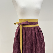 Load image into Gallery viewer, [HANDMADE] Linen Jacquard Hanbok Wrap Skirt - 8 Colours Available

