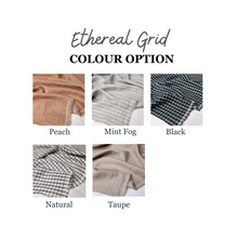 Load image into Gallery viewer, [HANDMADE] Infit Top - Grid Linen 5 Colour XS - L
