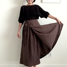 Load image into Gallery viewer, [HANDMADE] Double Gauze La Ciotat Wrap Skirt - 6 Colours XS - 3XL
