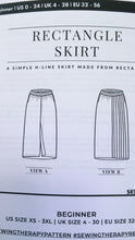 Load and play video in Gallery viewer, PDF Rectangle Skirt Pattern - Sewing Therapy
