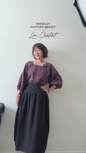 Load and play video in Gallery viewer, PDF La Ciotat Wrap Skirt Pattern - Sewing Therapy
