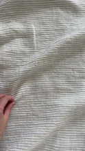 Load and play video in Gallery viewer, 1/2 Yard Breezeway Stripe Linen - Ivory 54" Wide
