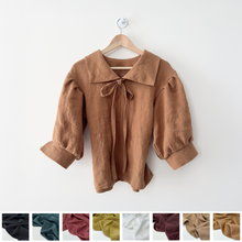 Load image into Gallery viewer, [HANDMADE] Roma Top - SS Linen Twill (8 Colours) XS - L
