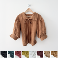 [FAIT MAIN] Haut Roma - Twill de lin Printemps/Été (8 Couleurs) XS - L