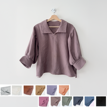 Load image into Gallery viewer, [HANDMADE] Roma Top - Double Gauze (12 Colours) XS - L
