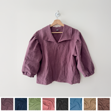 Load image into Gallery viewer, [HANDMADE] Roma Top - Real Linen (8 Colours) XS - L
